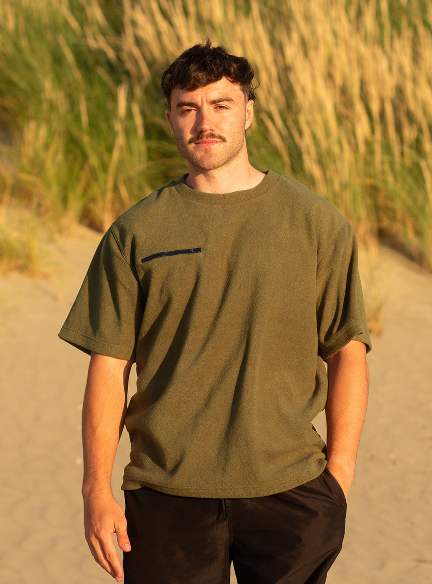 Monowai Fleece Tee - Men - MFT
